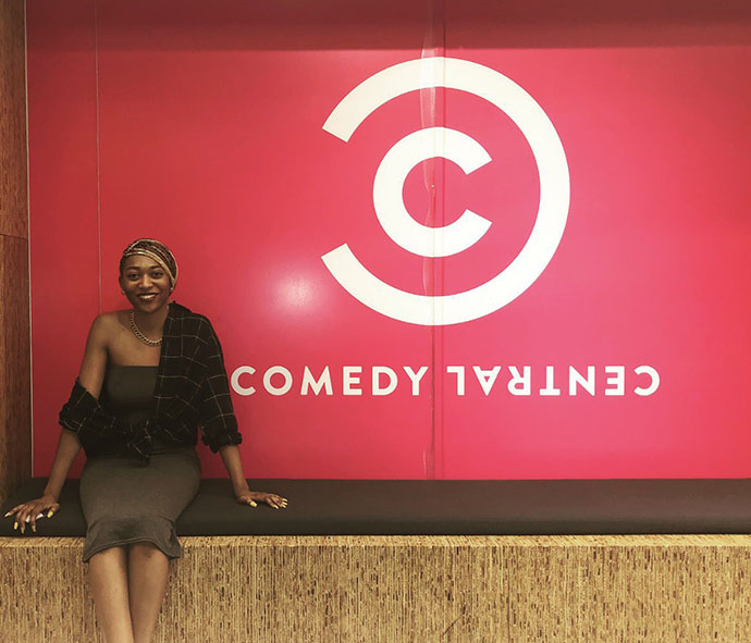 Charles, who just started working at Comedy Central, Paramount and TV Land in June.