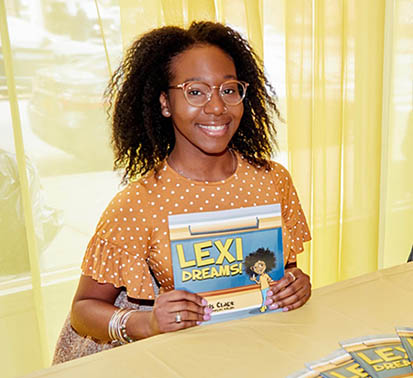 Elementary school teacher and author Alexis Clark ’20 M.S.