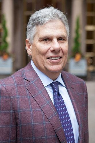 Evan Silverstein '76, chair of the Brooklyn College Foundation Board of Trustees