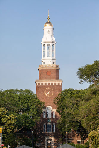The Library Building’s bell tower