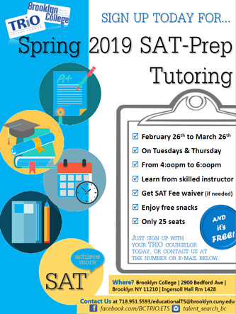 <p>Poster for SAT Prep Tutoring</p>