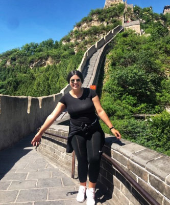 Belia Rodriguez, Study Abroad in China