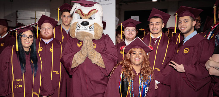 Graduates at the 2019 Commencement Ceremonies