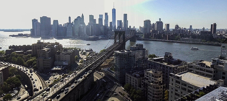 New York becomes the background of your life.