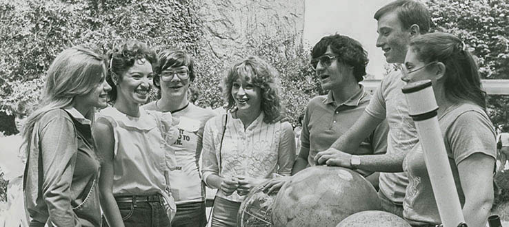 The Astronomy Club was popular back in the 1980s.
