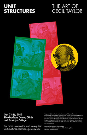 Poster for <em>Unit Structures: The Art of Cecil Taylor</em>
