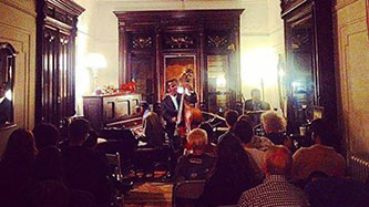 Eric Lemon performs at Brownstone Jazz