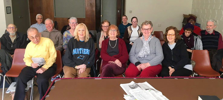 Spring 2019, Reading the New York Science Times facilitated by Dr. Leslie Jacobson 