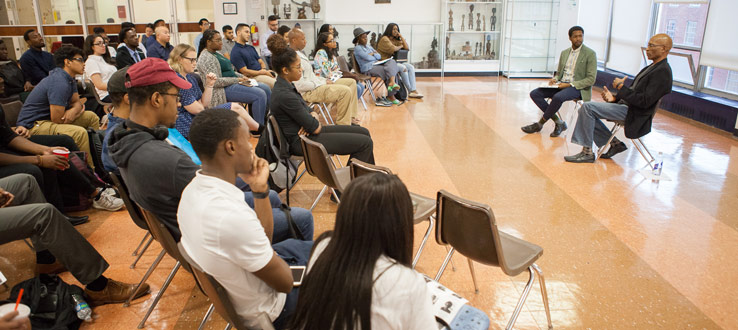 Our alumni often come back and serve as mentors and speakers, and share experiences with current students.