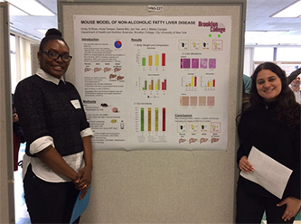 Kristy St. Rose and Hoda Tantawi (HNSC undergraduate students)