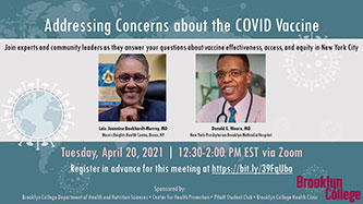 Addressing Concerns about the COVID Vaccine, April 20, 2021