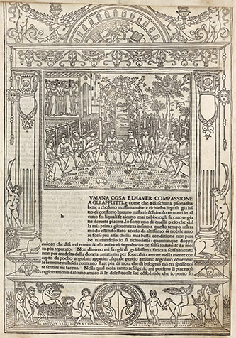 A printed edition of Boccaccio's <em>Decameron</em> (1492).