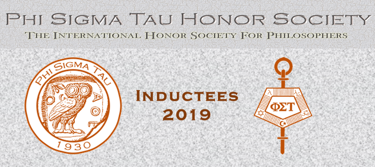 Phi Sigma Tau Inductees - Year 2019