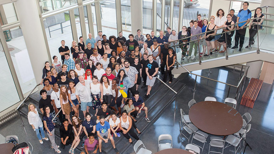The faculty, staff, and students of the School of Visual, Media and Performing Arts