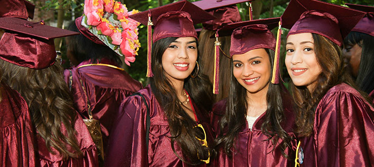 Caps and gowns await all those who meet graduation eligibility requirements.
