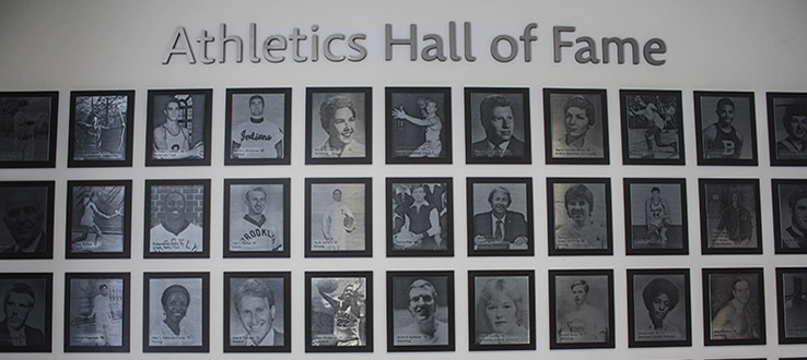 Star student athletes in a wide variety of sports earn public recognition.