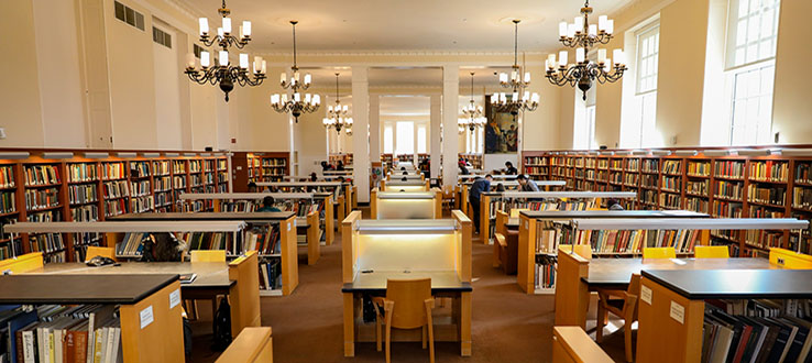 The most impressive library in the entire CUNY system stands at the heart of our campus.