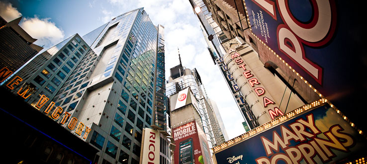 The most exciting theater district in the world.