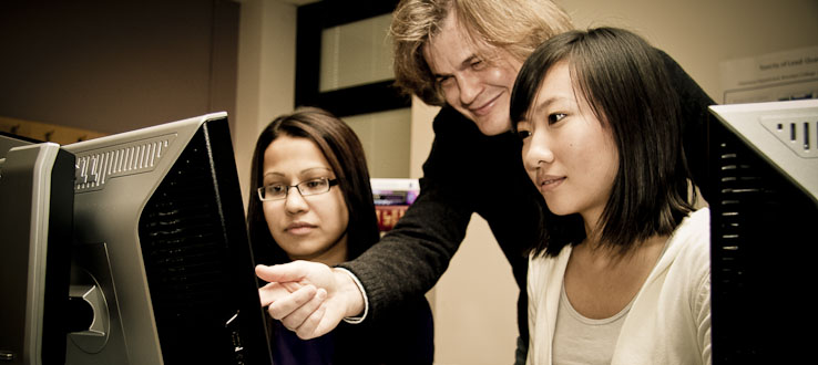 Faculty provide expert guidance.