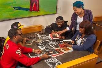 Students in Africana studies receive keen insights into the lives and accomplishments of great historical and contemporary black figures, including Brooklyn College alumni like Shirley Chisholm '46, Gloria Naylor '81, and Sapphire '95 M.F.A.
