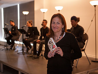 City College English Lecturer Pam Laskin, author of <em>Ronit & Jamil.</em>