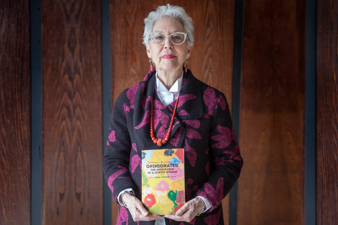 <em>Opinionated: The World View of a Jewish Woman</em> collects the best of Professor Sara Reguer's 20 years of articles and essays that originally appeared in <em>The Jewish Press</em>. The cover was designed by her husband, Raffaele Fodde.