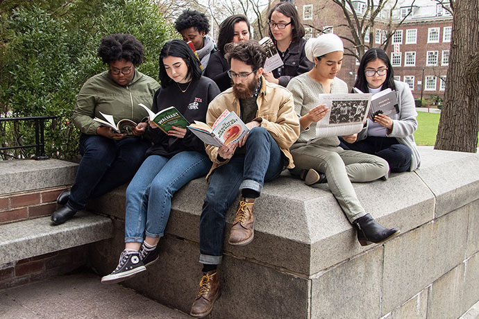 Brooklyn College students, before the pandemic closed campus, enjoy what U.S. & World Report called the most Ethnically Diverse Campus in the North Region for 2021.
